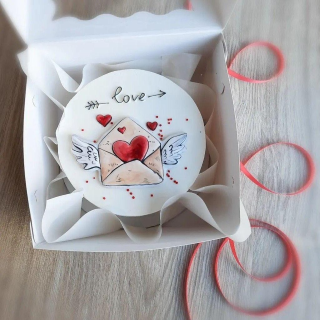 Love Letter Bento Cake