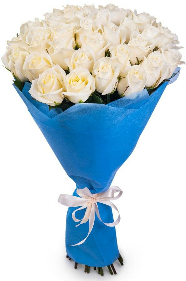 Elegant White Rose Bouquet