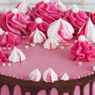 Pink Drip Cake - Image 2