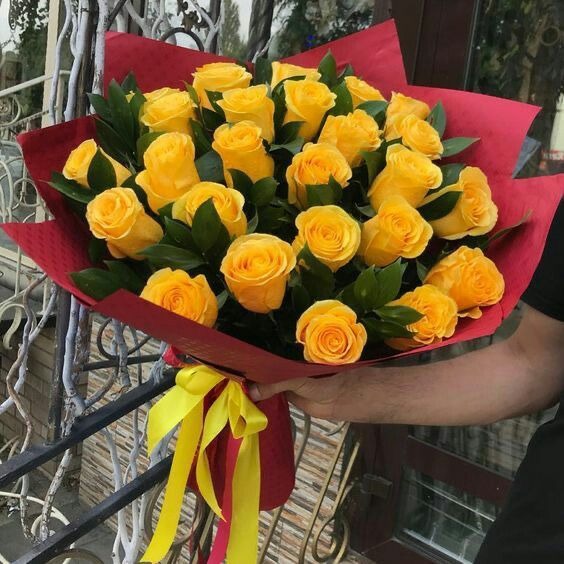Yellow Rose Bouquet