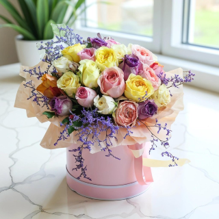 Pastel Harmony Bloom Box