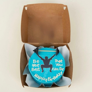 Be Your Best Fitness Birthday Cake