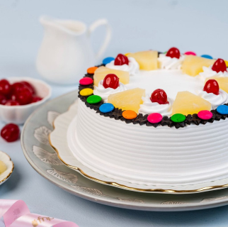 Pineapple Cherry Candy Cake 🎂🍍🍒 - Image 4