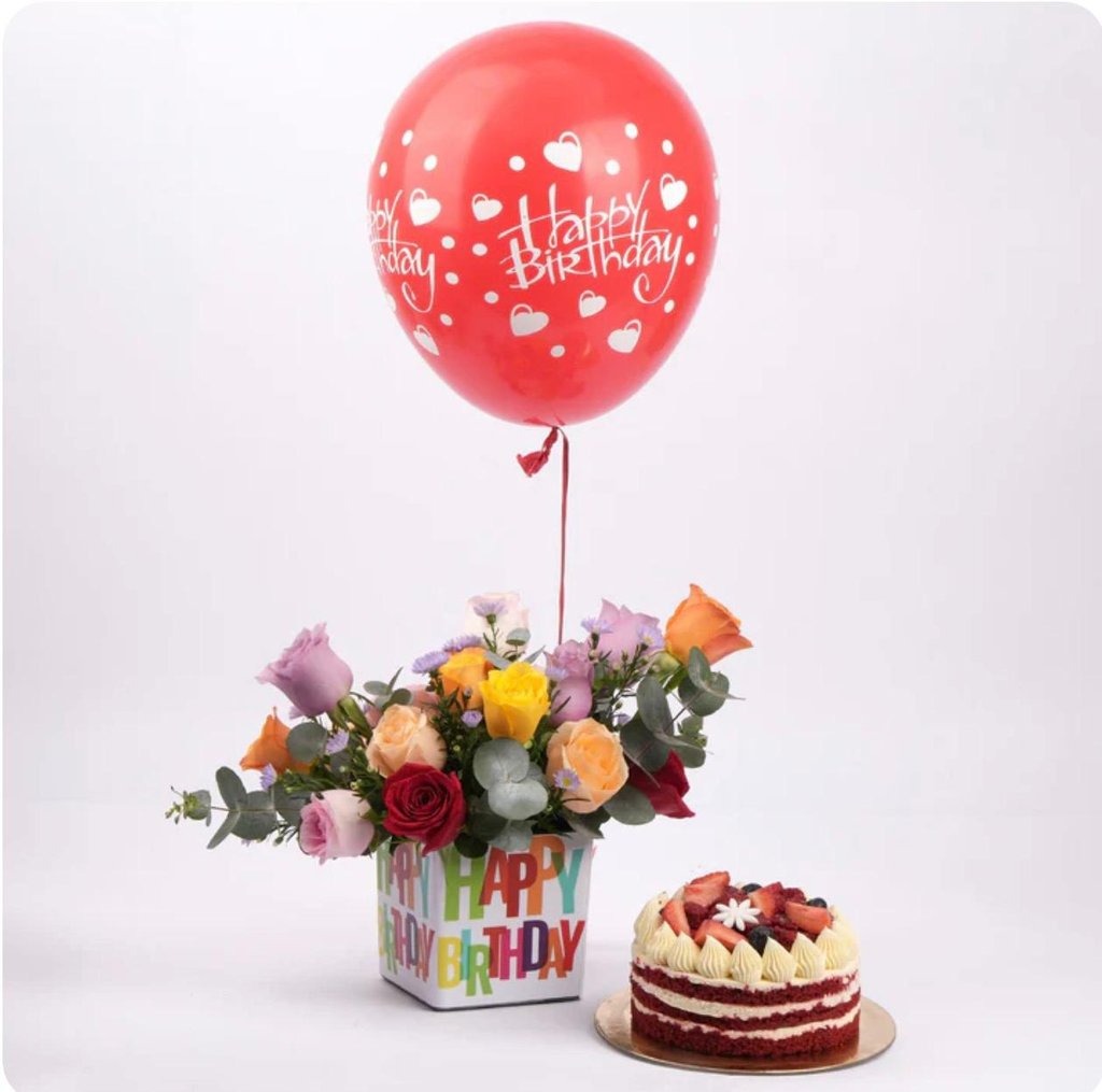 🎉 Color Burst Birthday Box