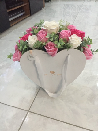 Heart-Shaped Rose Delight