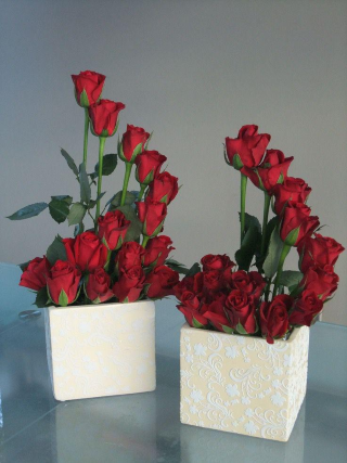 Classic Red Rose Box Arrangement ❤️