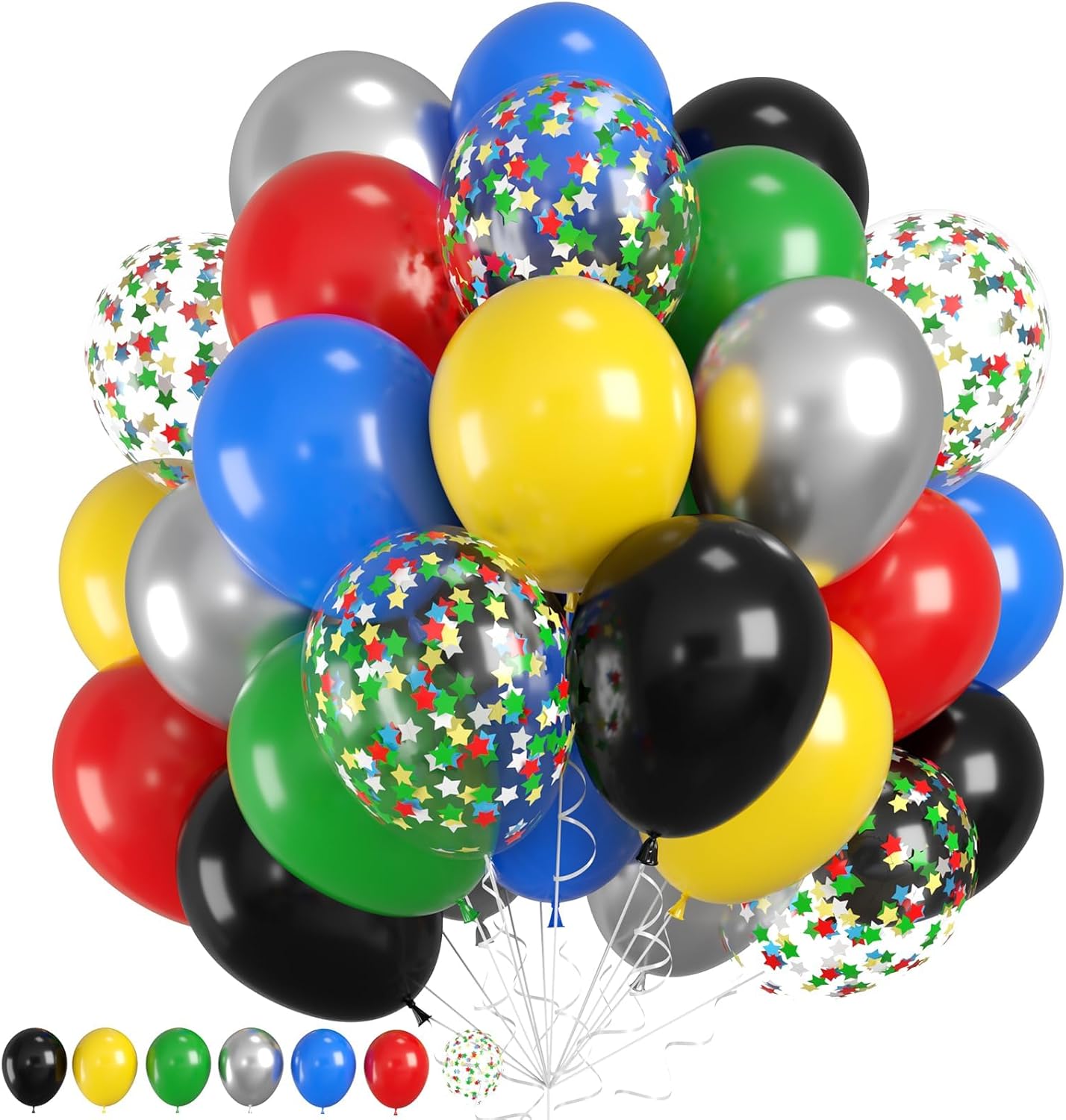 The "Carnival" Multi-Color Balloon Set-15pcs