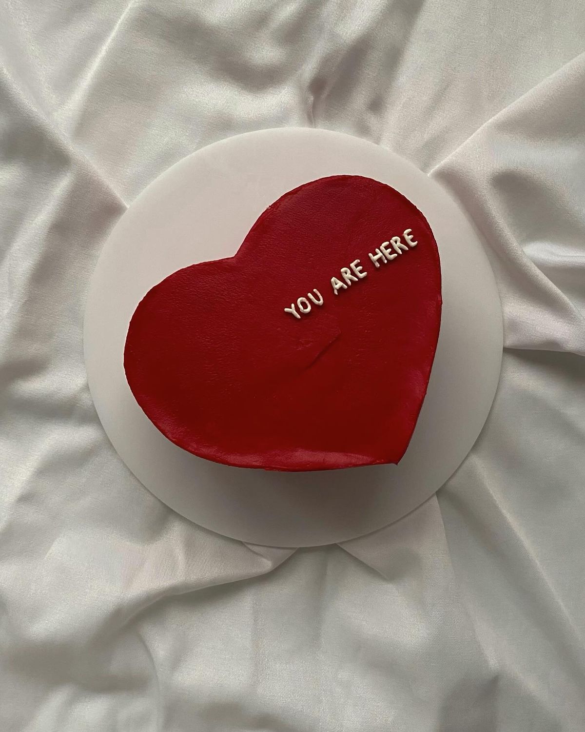 "I Love You" Valentine’s Day Bento Cakes