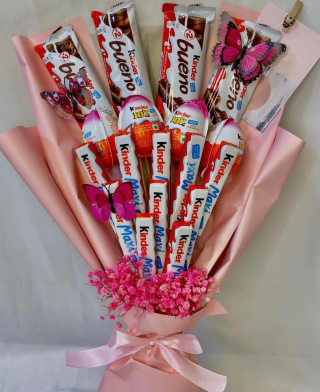 Kinder Chocolate Bouquet