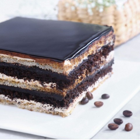 ☕ Chocolate Coffee Opera Cake – A Rich Fusion - Image 4