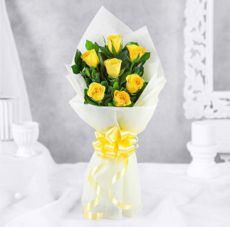 Sunny Yellow Roses