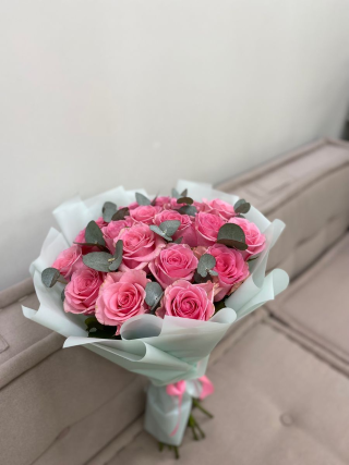 Blush Pink Rose Bouquet