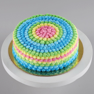 Rainbow Cream Cake - Image 4