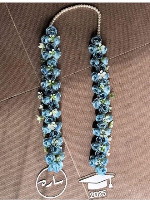 Blue Rose Graduation Garland 🎓