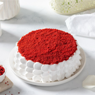 Red Velvet Cream Cake - Image 4