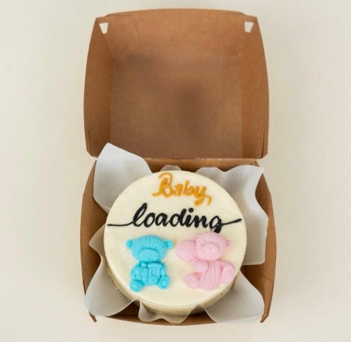 Baby Loading Bento Cake