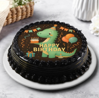 Dinosaur Birthday Cake