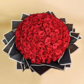 Ultimate 100+ Red Rose Bouquet - Image 2