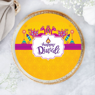 Happy Diwali Theme Cake - Image 2