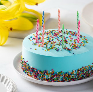 Vibrant Sprinkle Birthday Cake - Image 4