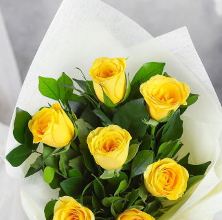 Sunny Yellow Roses - Image 3