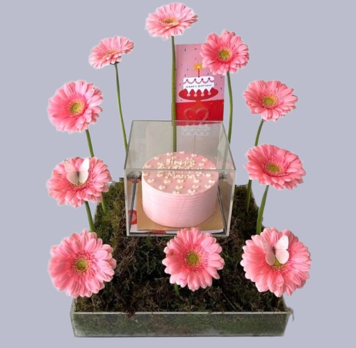 🎂 Butterfly Garden Cake Set