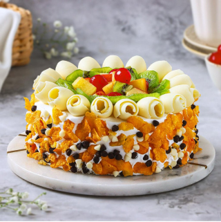 Fresh Fruit & White Chocolate Delight