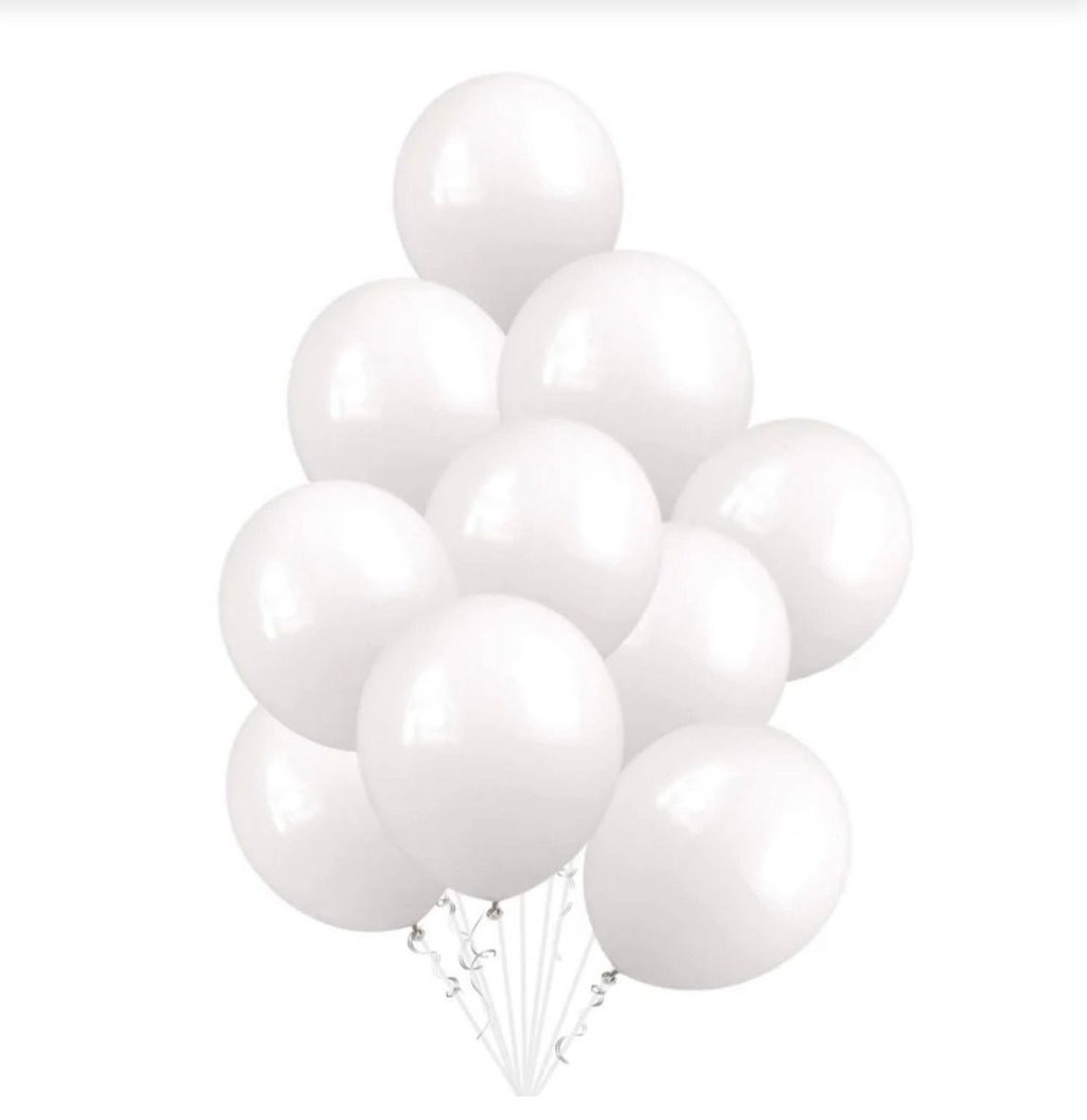 🤍 Cloud Nine Balloon Bunch