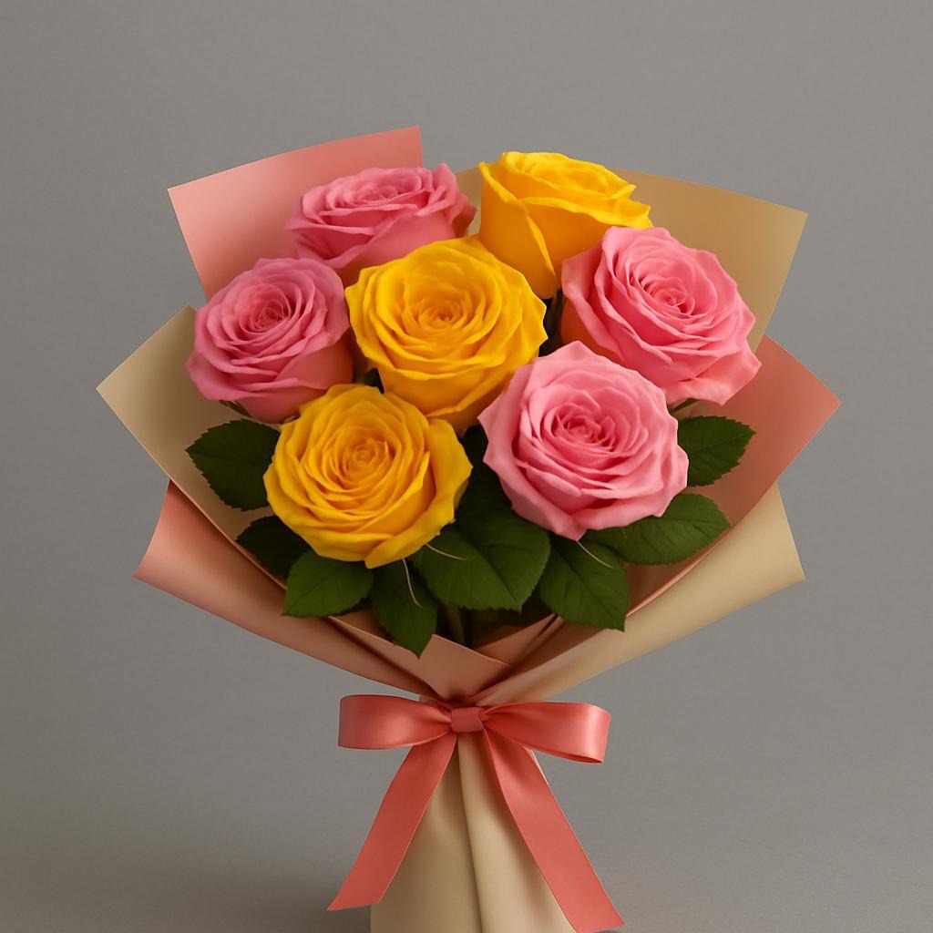 ✨ Elegant Orange Rose Bouquet ✨