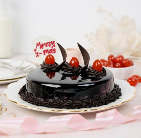 🍫 Choco Truffle Glaze Cake – A Decadent Treat