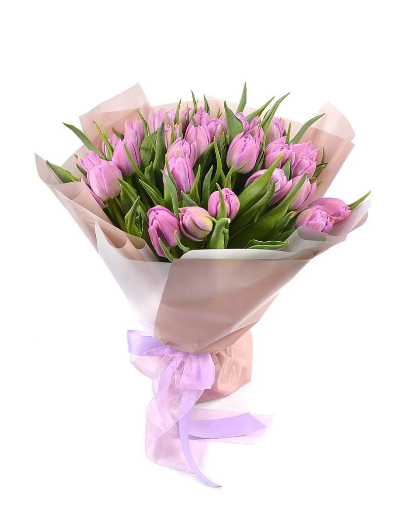 🌷 Pink Tulip Bouquet – Elegant Fresh Tulips