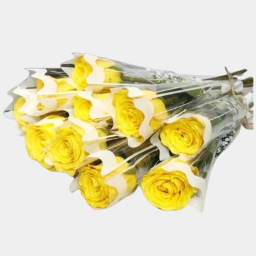 Yellow Rose Bouquet Single pcs