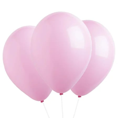 Pink Balloons 3 pcs