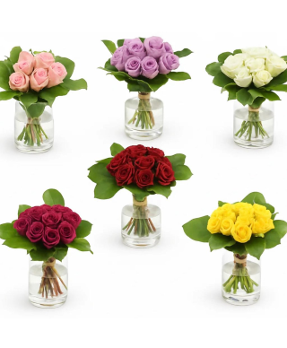 Mini Rose Vase Collection