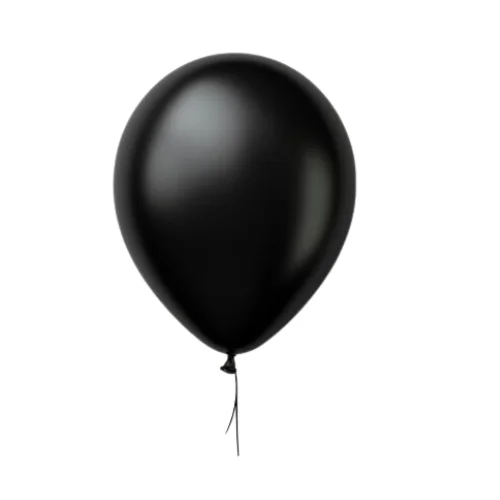 Elegant Black Party Balloons