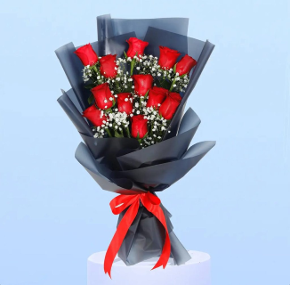 Classic Red Rose Bouquet