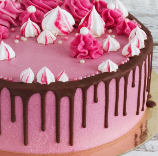 Pink Drip Cake - Image 3
