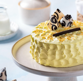 Smiley Cartoon Cream Cake - Image 4