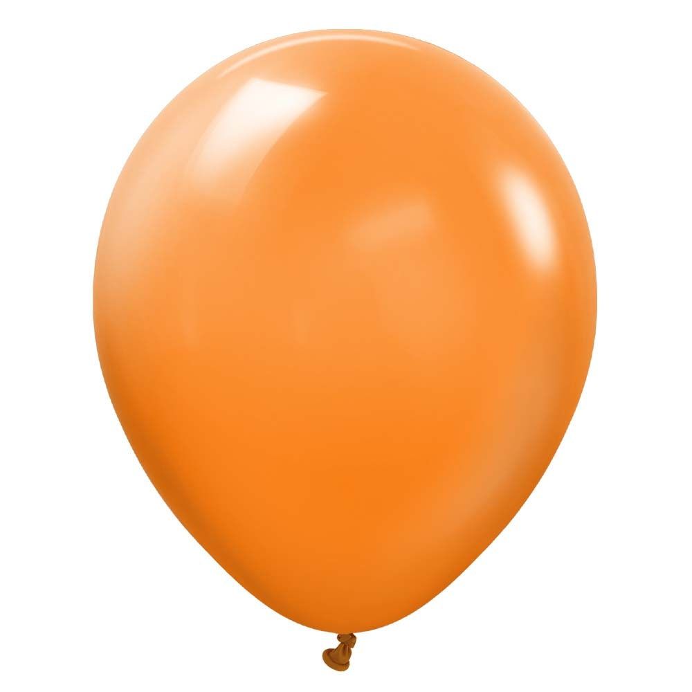 Vibrant Orange Party Balloons