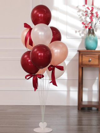 Red and White Balloon 10pcs