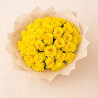 The Sunshine Bouquet: 30-Stem Yellow Roses - Image 2