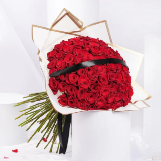 Grand 80 Red Rose Bouquet