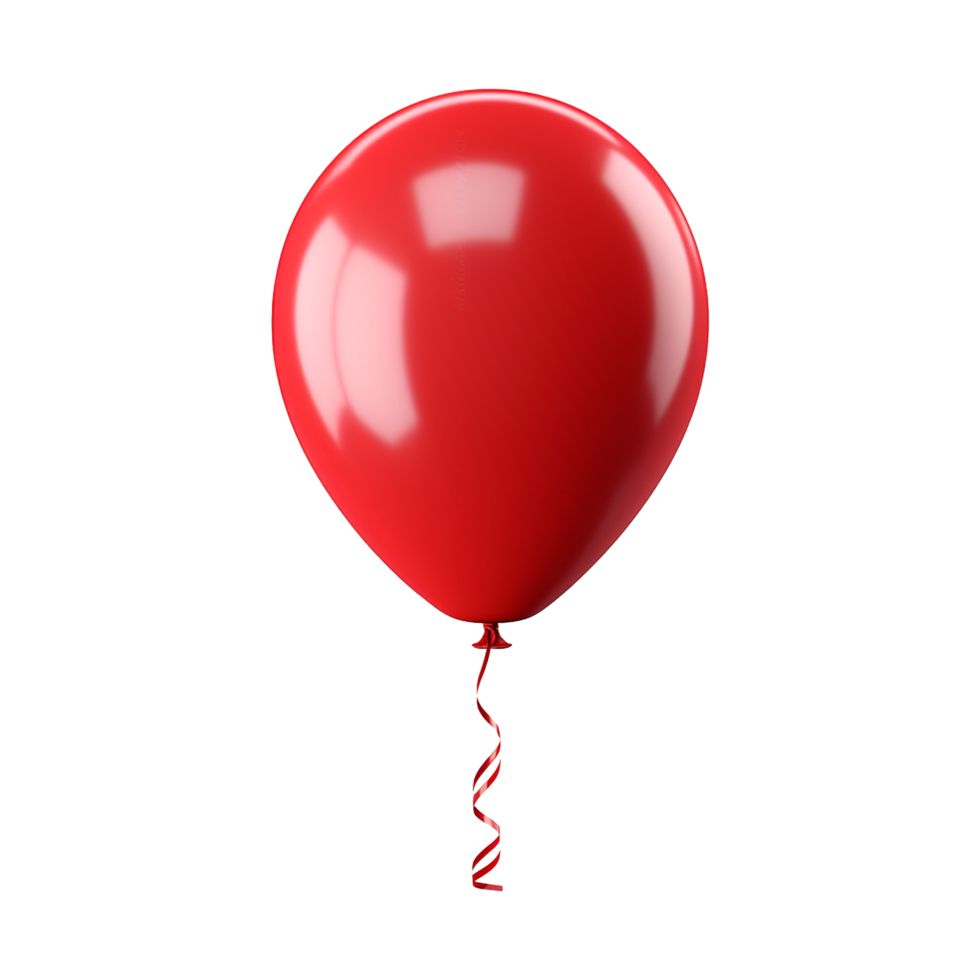 Red Party Balloon